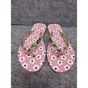 Vera Bradley flip flops. Size 5-6